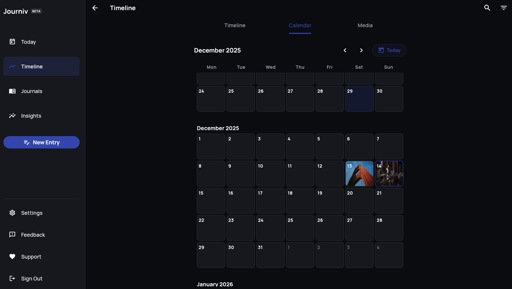 journiv self hosted journal app